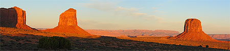 monument valley sunrise