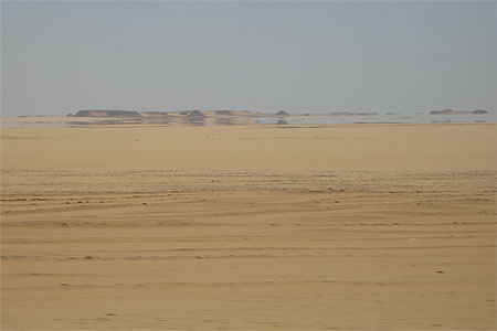 Mirage dans le d�sert