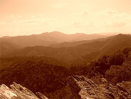 Vue du col Saint-Pierre 