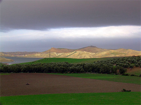 Lac et montagne
