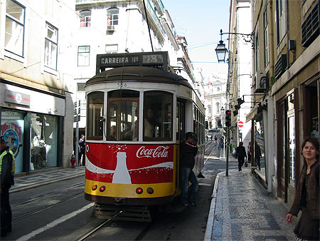 Tramway � Lisbonne