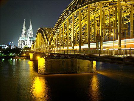 Cologne by night