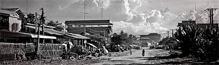 The road to Siem Reap