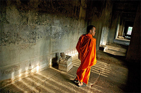 Bonze � Angkor Wat