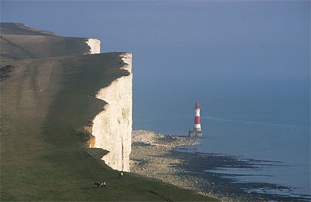 Falaises et phare