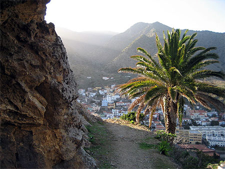 Rando: arriv�e sur Vallehermoso