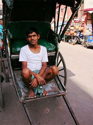 Tireur de rickshaw