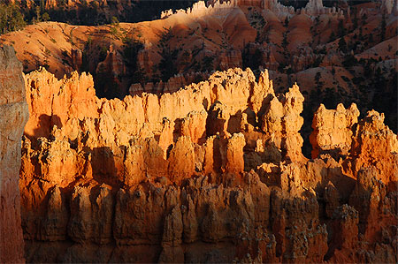 Sunset on Bryce Canyon