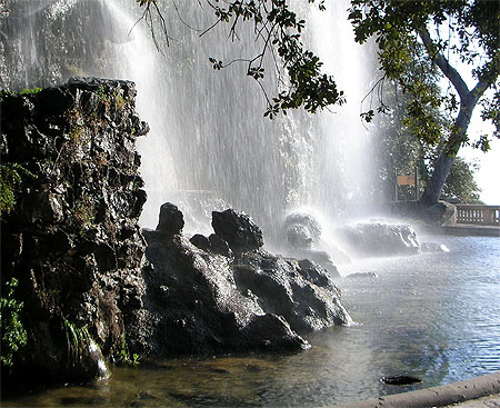 La cascade du ch�teau