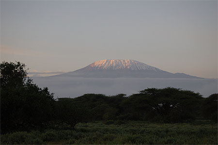 Kili au lever du soleil
