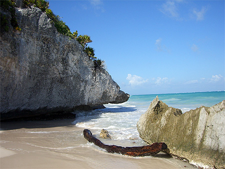 Plage � Tulum