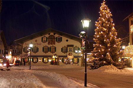 Ambiance de No�l � Oberammergau