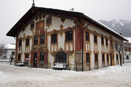 Fresques � Oberammergau