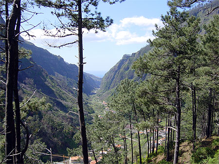 Vall�e au centre de l'�le de Mad�re