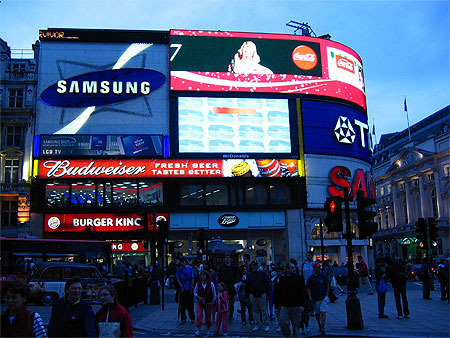 Soir�e a Londres