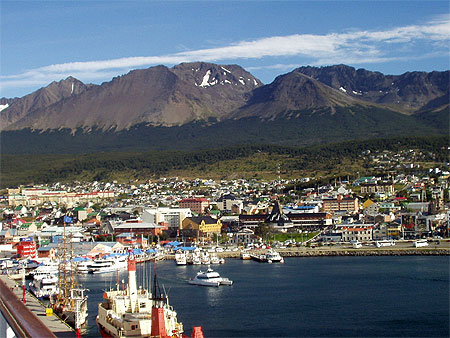 La ville vue du port
