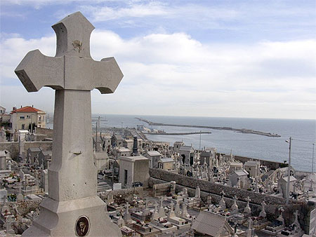 S�te vu du cimeti�re marin