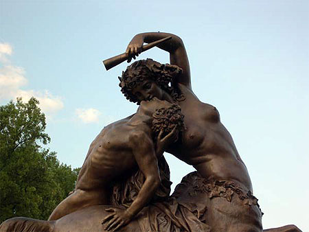 La Centauresse et le Faune - D�tail