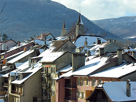 Boudry sous la neige