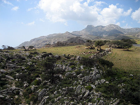 Montagnes, Est de la Cr�te