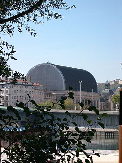 D�me de l'Op�ra vue des quais