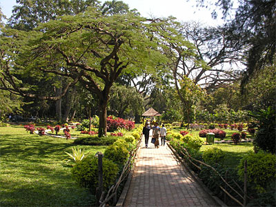 Espace vert en ville de Bengalore