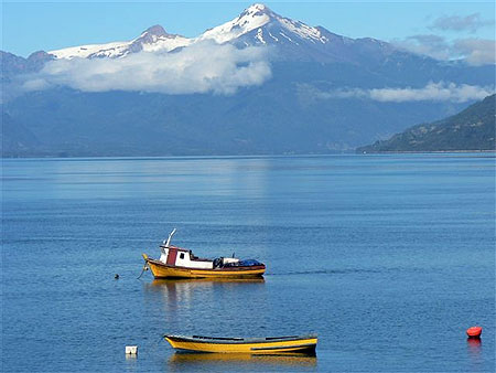 Sur le fjord Reloncavi