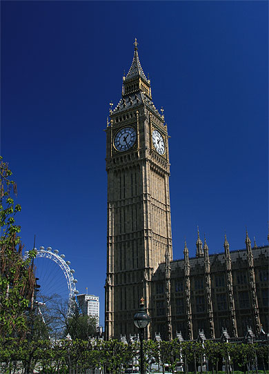 Big Ben et la grande roue