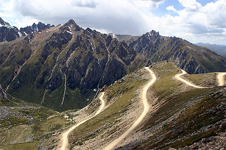 Route vers Dege