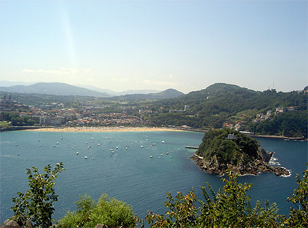 La baie de Donostia