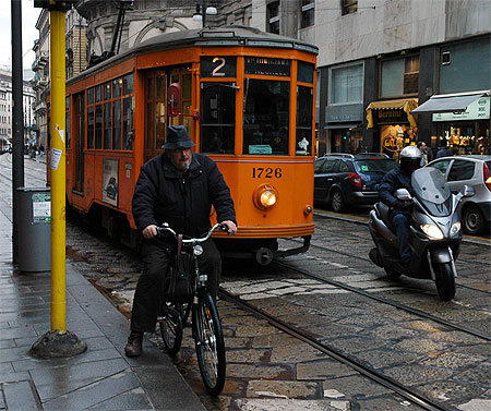 Croisement � Milan
