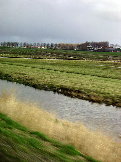 Sur la route d'Amsterdam � Enkhuizen