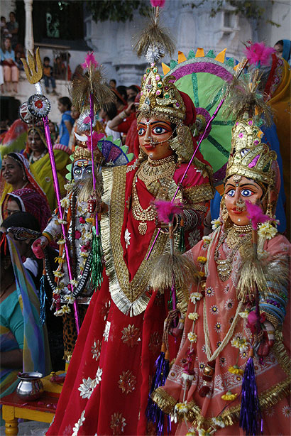 Idoles de la f�te de Gangaur