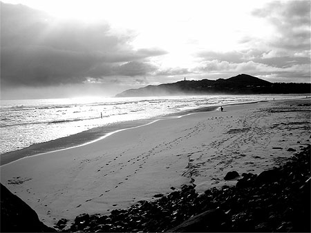 Byron Bay au levee du jour
