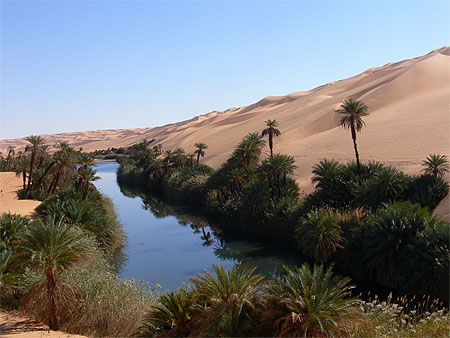Lac de OUM EL MA La m�re de l'eau