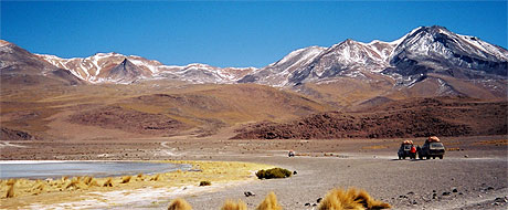 Convoi 4x4 pres des lagunes