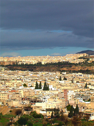 Vue sur Fes