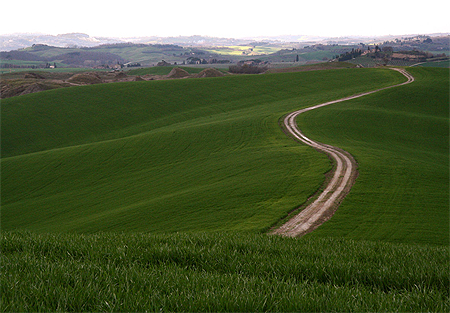 Paysage de toscane