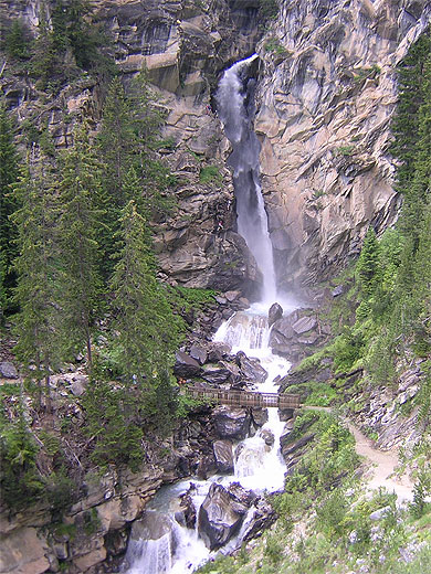 Chute � Pralognan la Vanoise