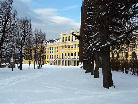 Oiseau, ch�teau de Schonbrunn 