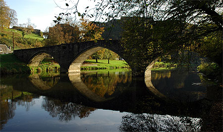 Pont sur la Semois pr�s de Bouillon