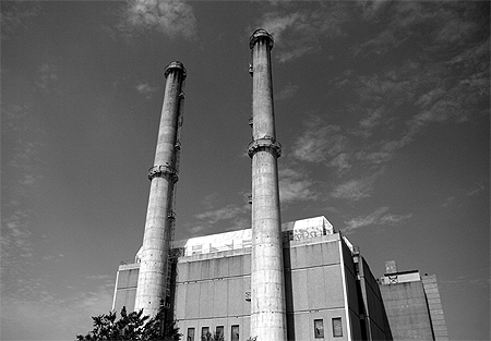 Usine de r�cup�ration au centre ville de Montr�al