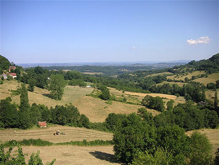 Vue sur la vall�e