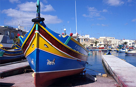 B�teau � Marsaxlokk