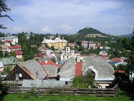 Vue de Bansk� Stiavnica