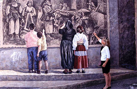 Peinture murale � Fonni