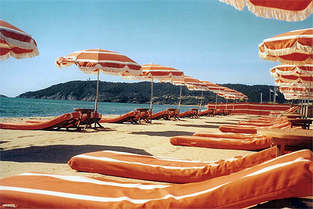 Plage encore endormie