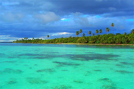 Fin d'orage sur Saona