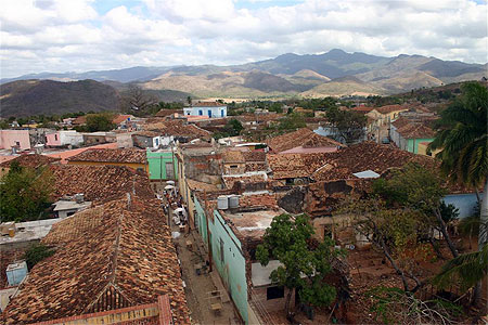 Panorama sur la ville de Trinidad