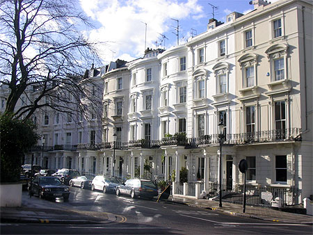 Notting Hill apr�s la pluie